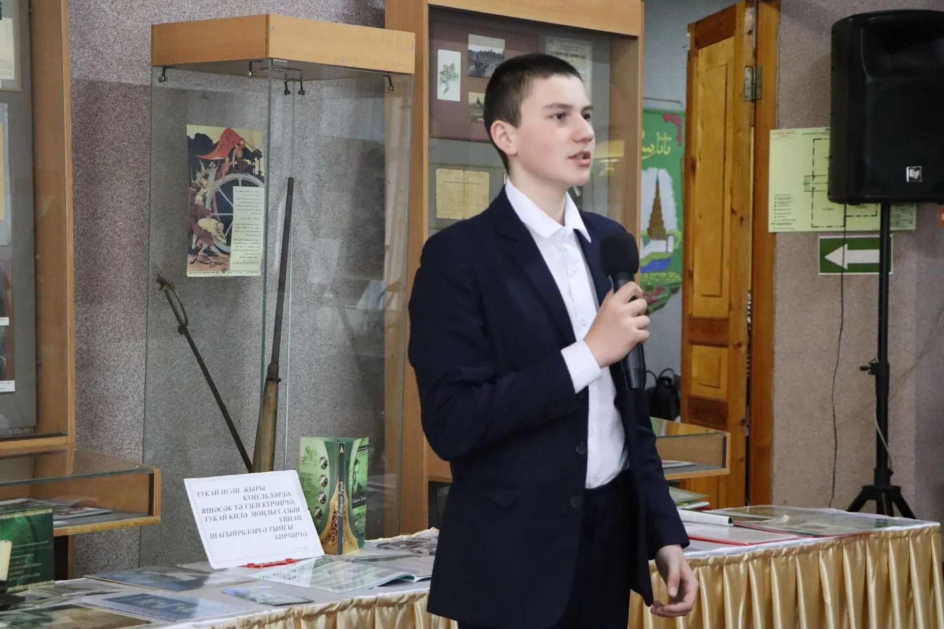 Питрәч музеенда балалар татар телендә шигырьләр сөйләделәр һәм җырлар башкардылар