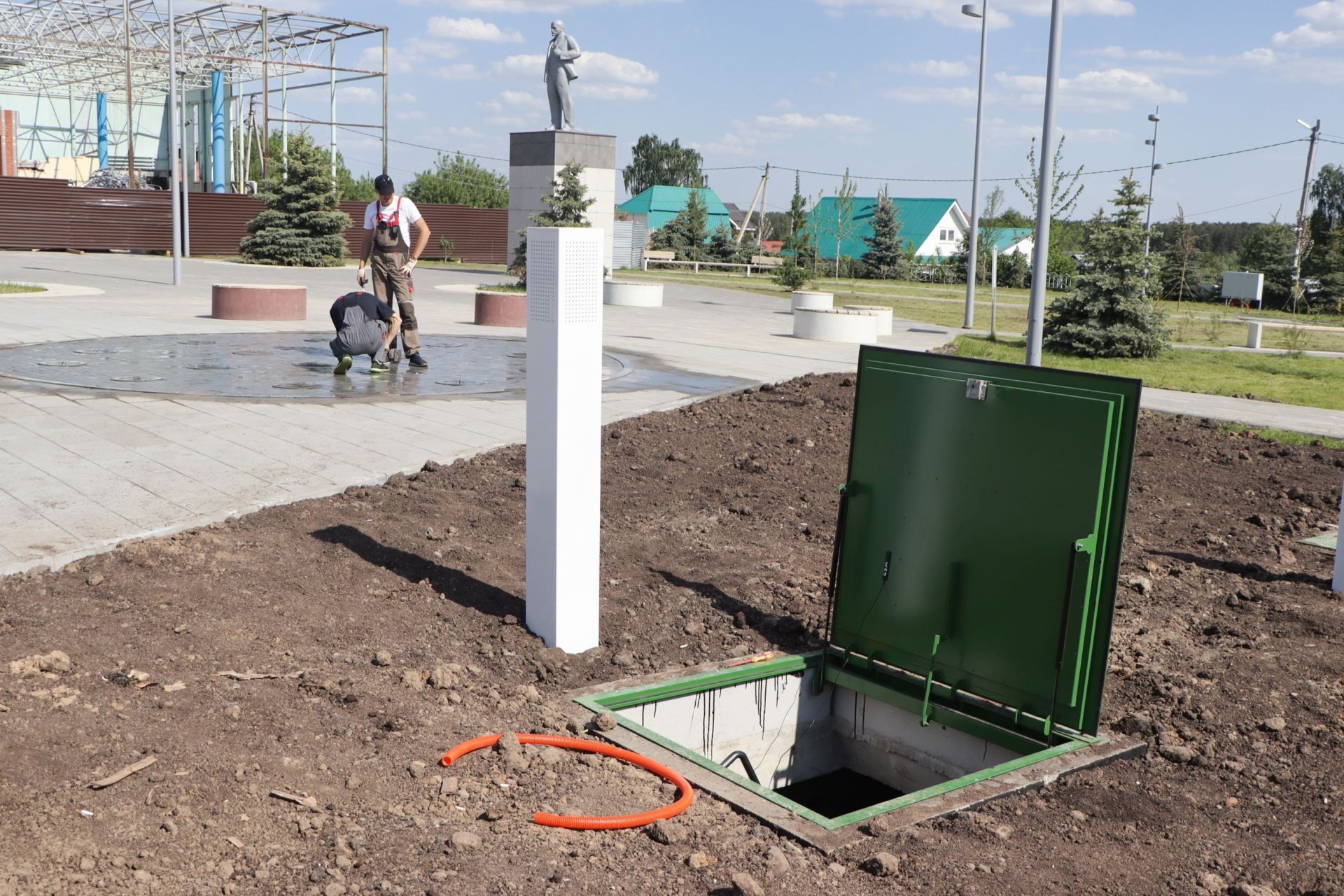В Парке Молодожёнов заработала новая достопримечательность Пестрецов