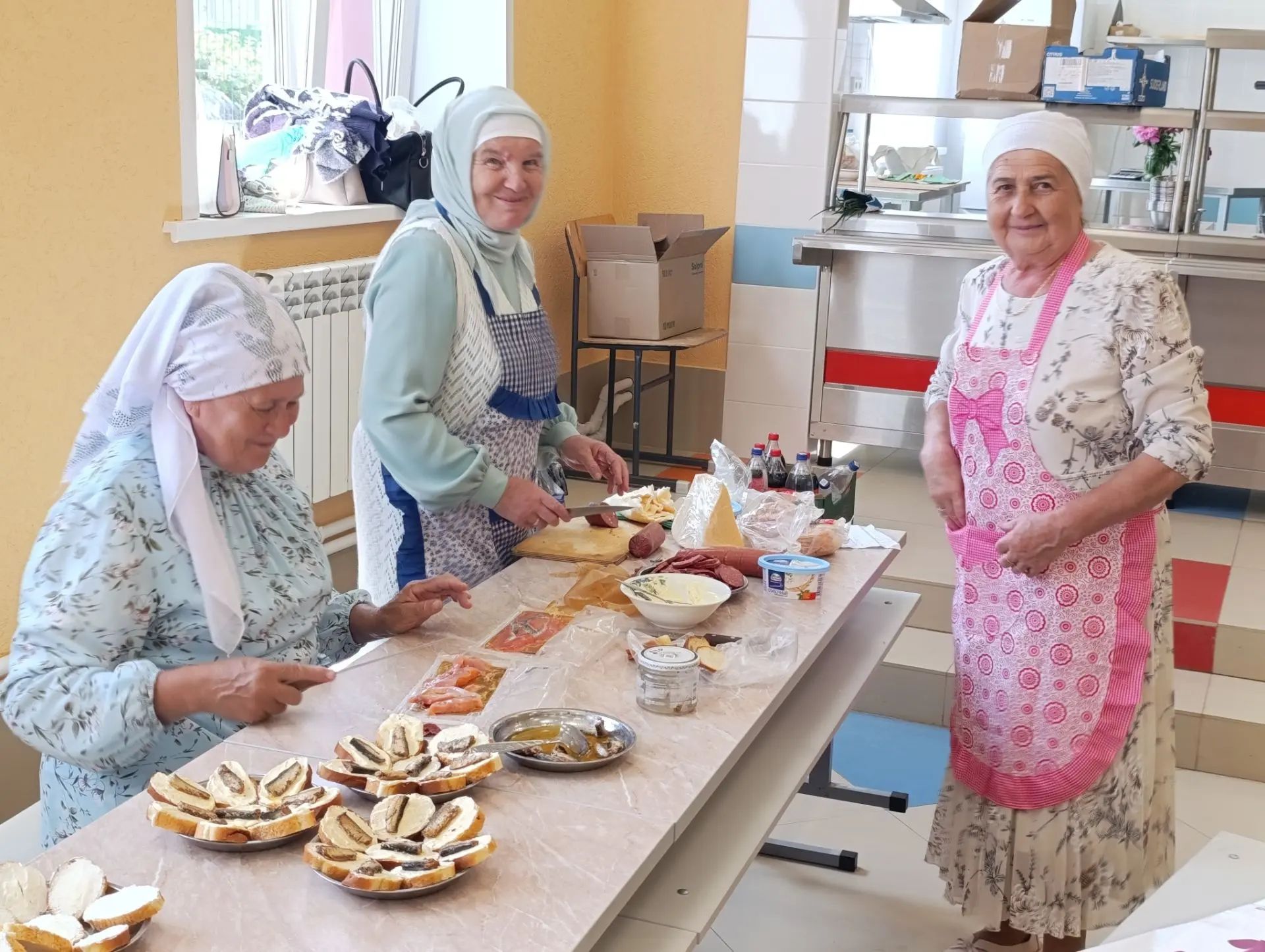 В Шалинской школе встретились одноклассники спустя 50 лет
