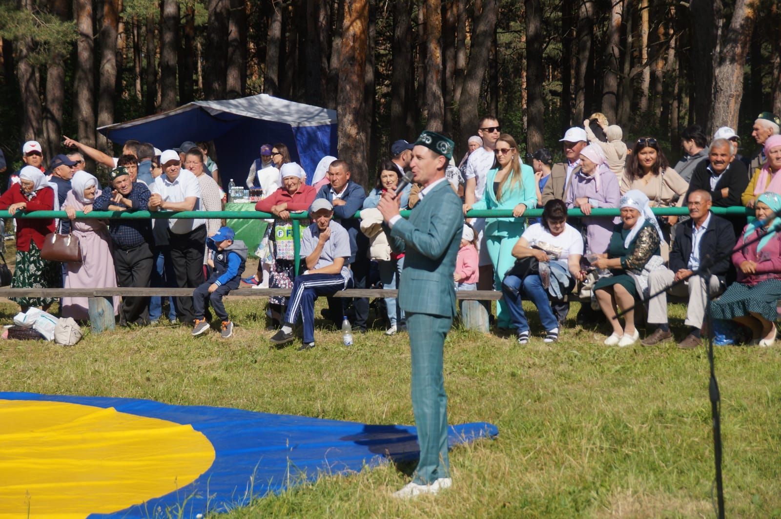 Сабантуй в селе Шали