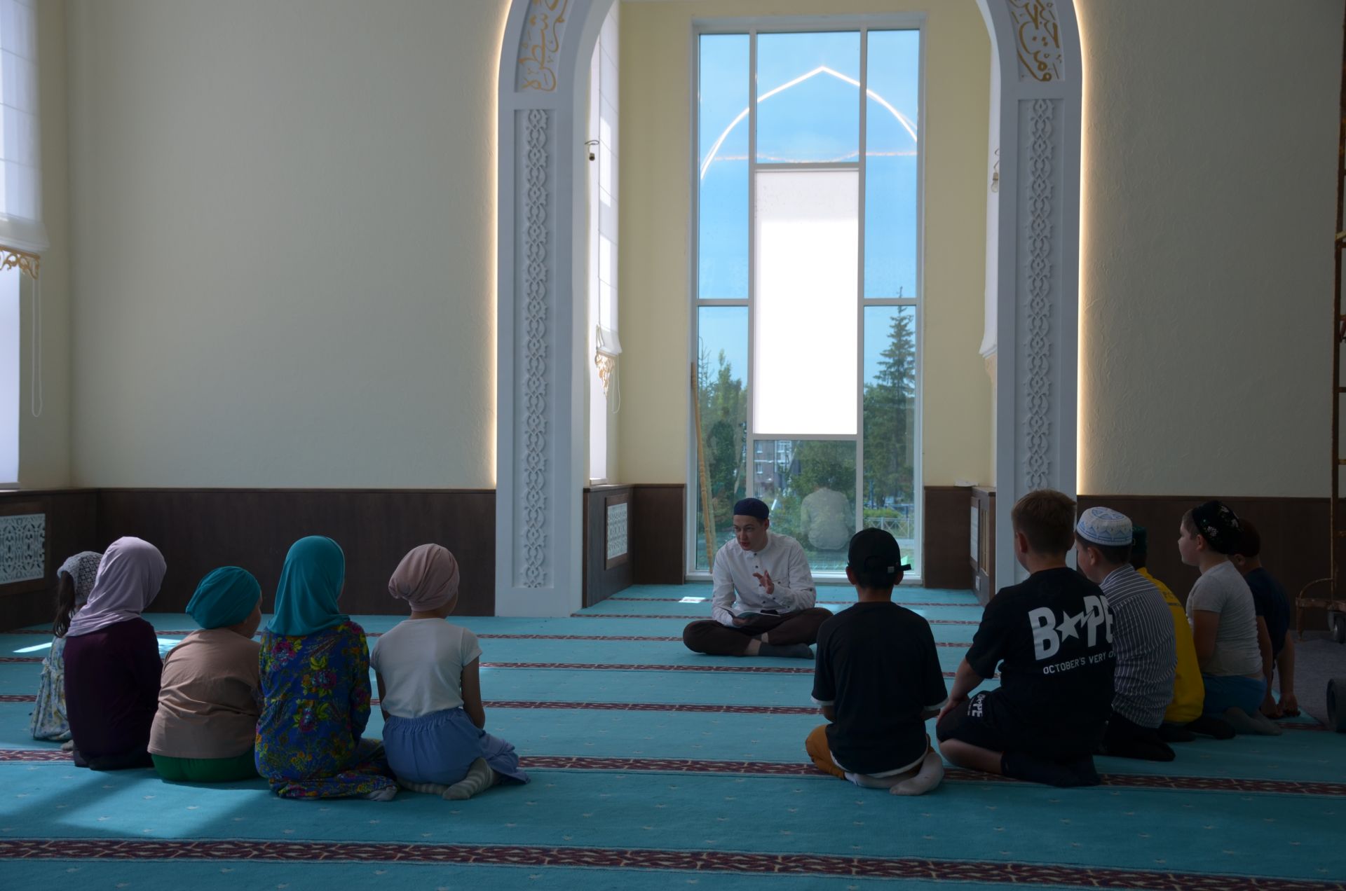 Детский мусульманский Сабантуй при центральной соборной мечети