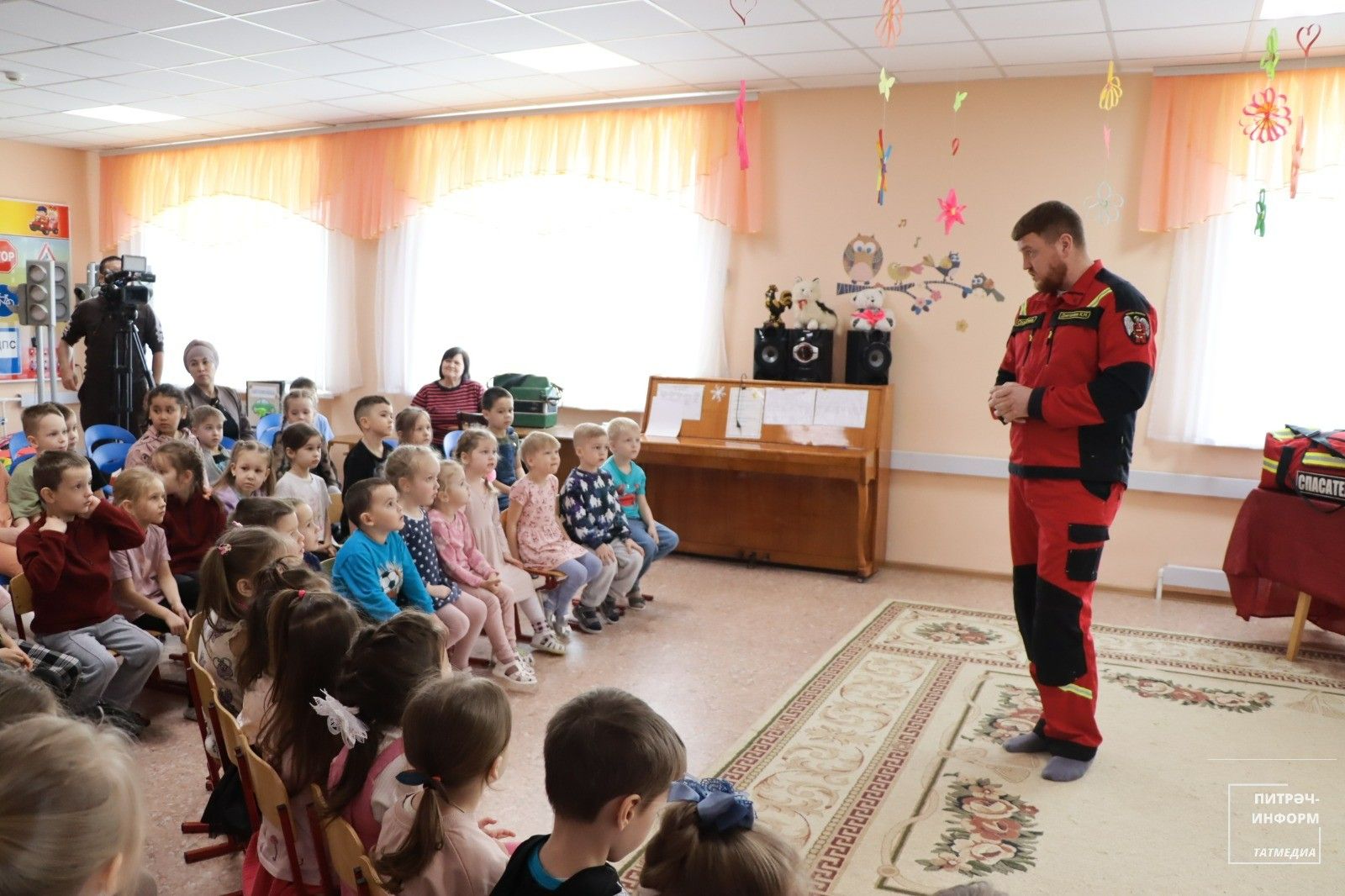 Балалар бакчасында батырлык дәресе