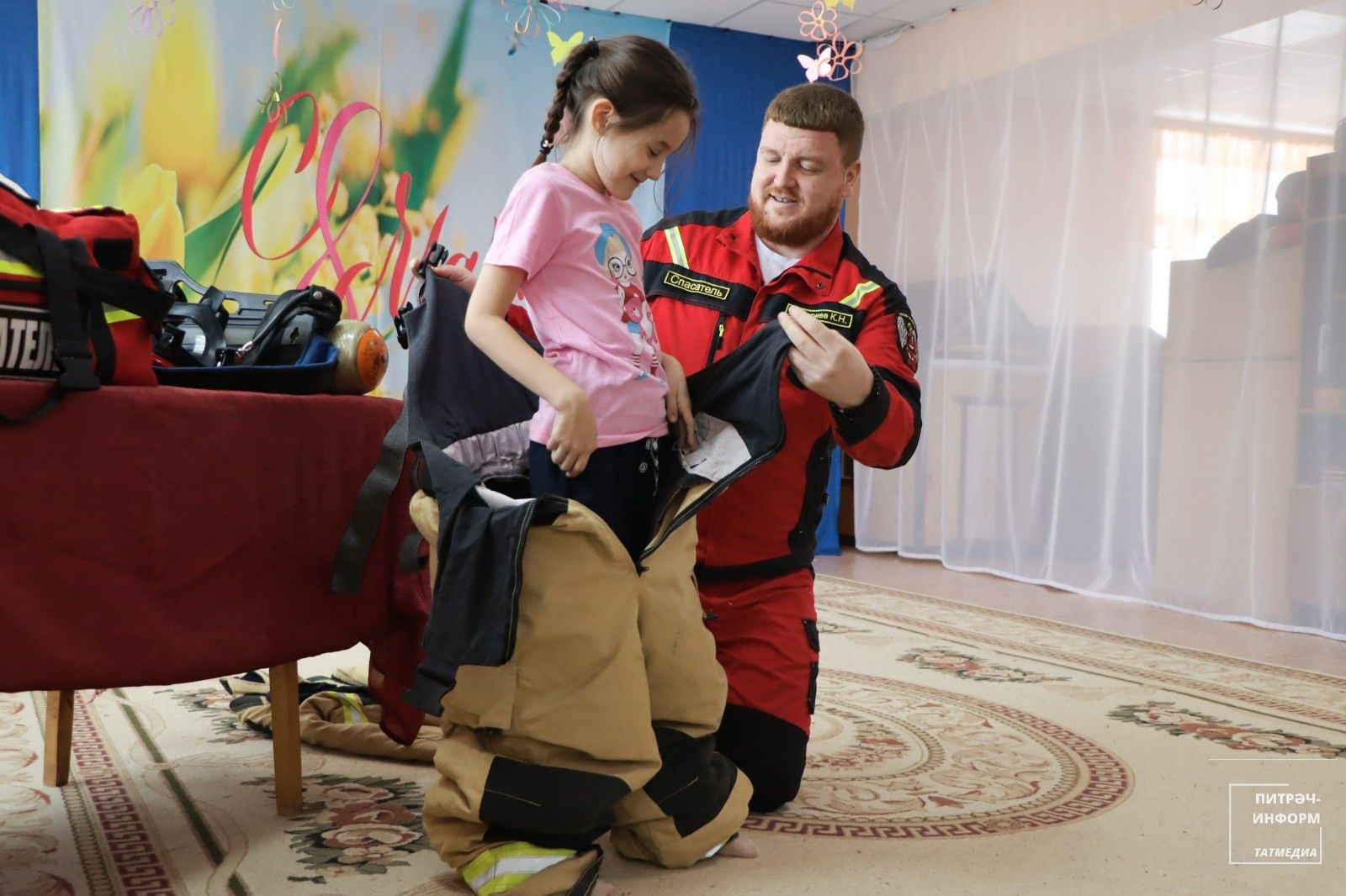 Балалар бакчасында батырлык дәресе