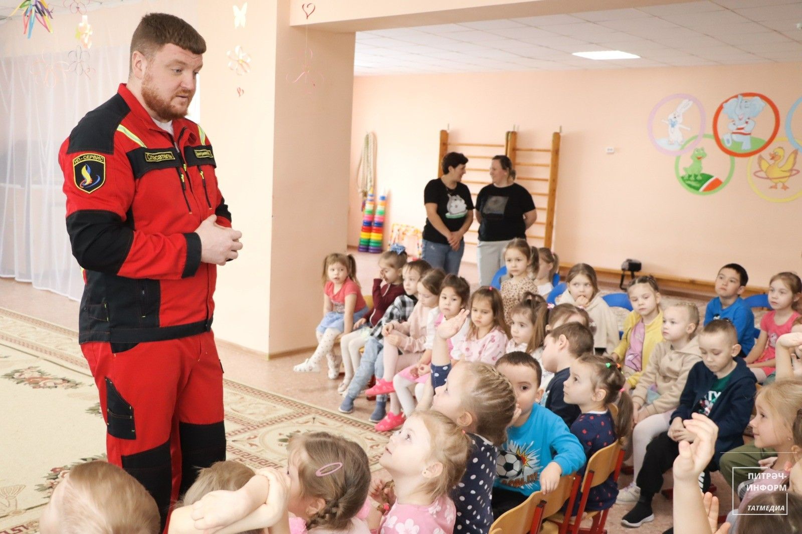 Балалар бакчасында батырлык дәресе
