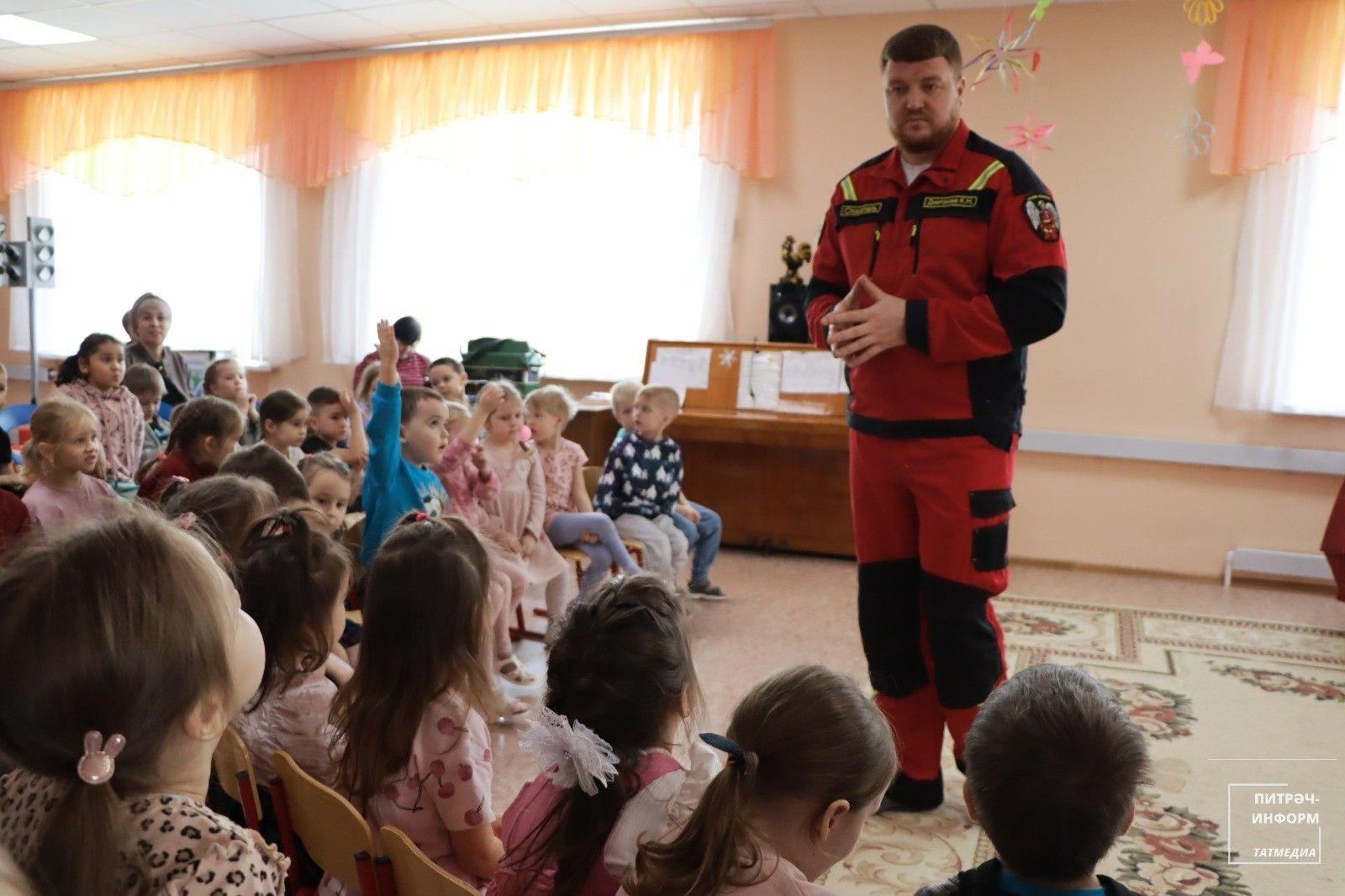 Балалар бакчасында батырлык дәресе