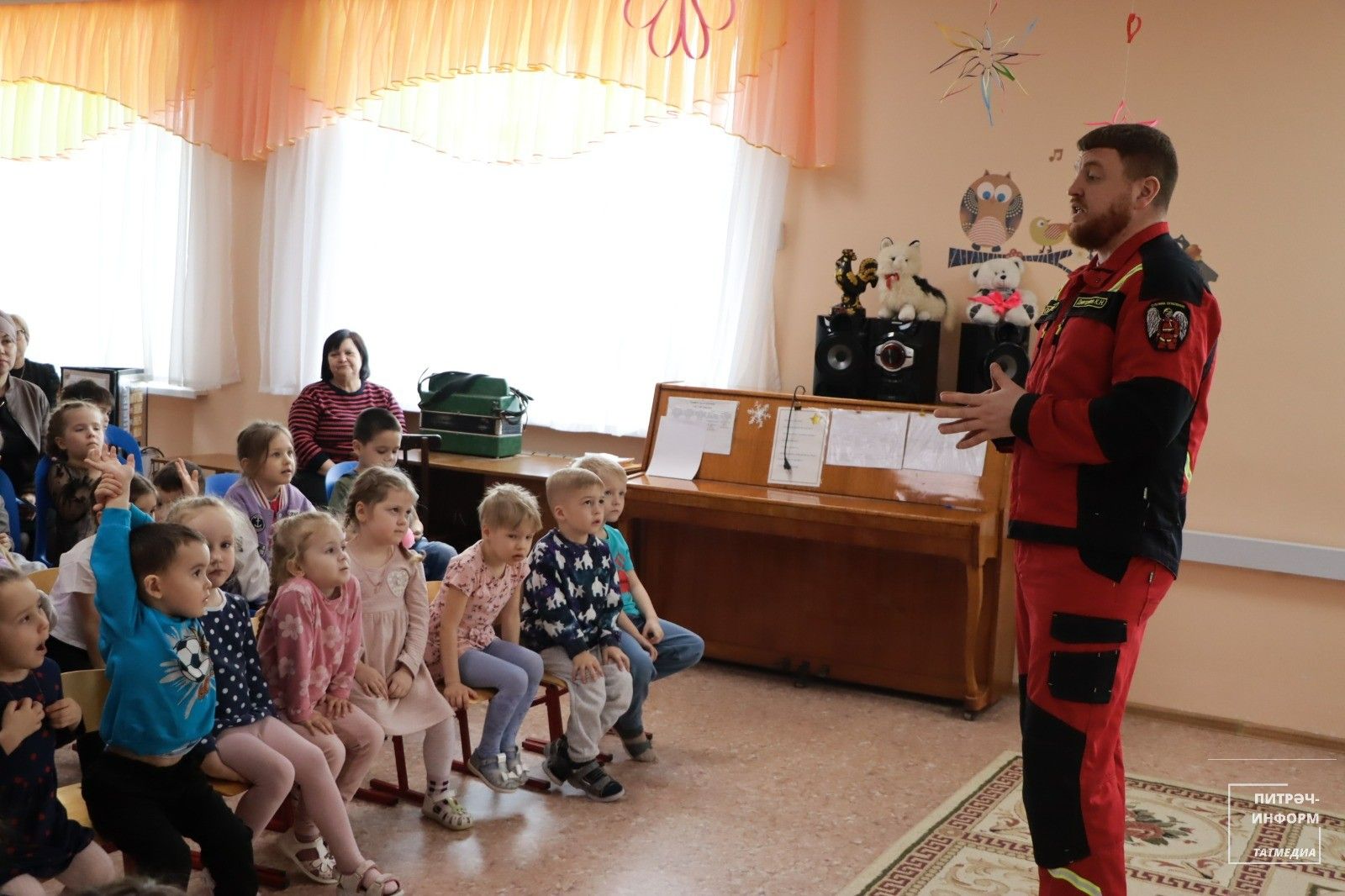 Балалар бакчасында батырлык дәресе