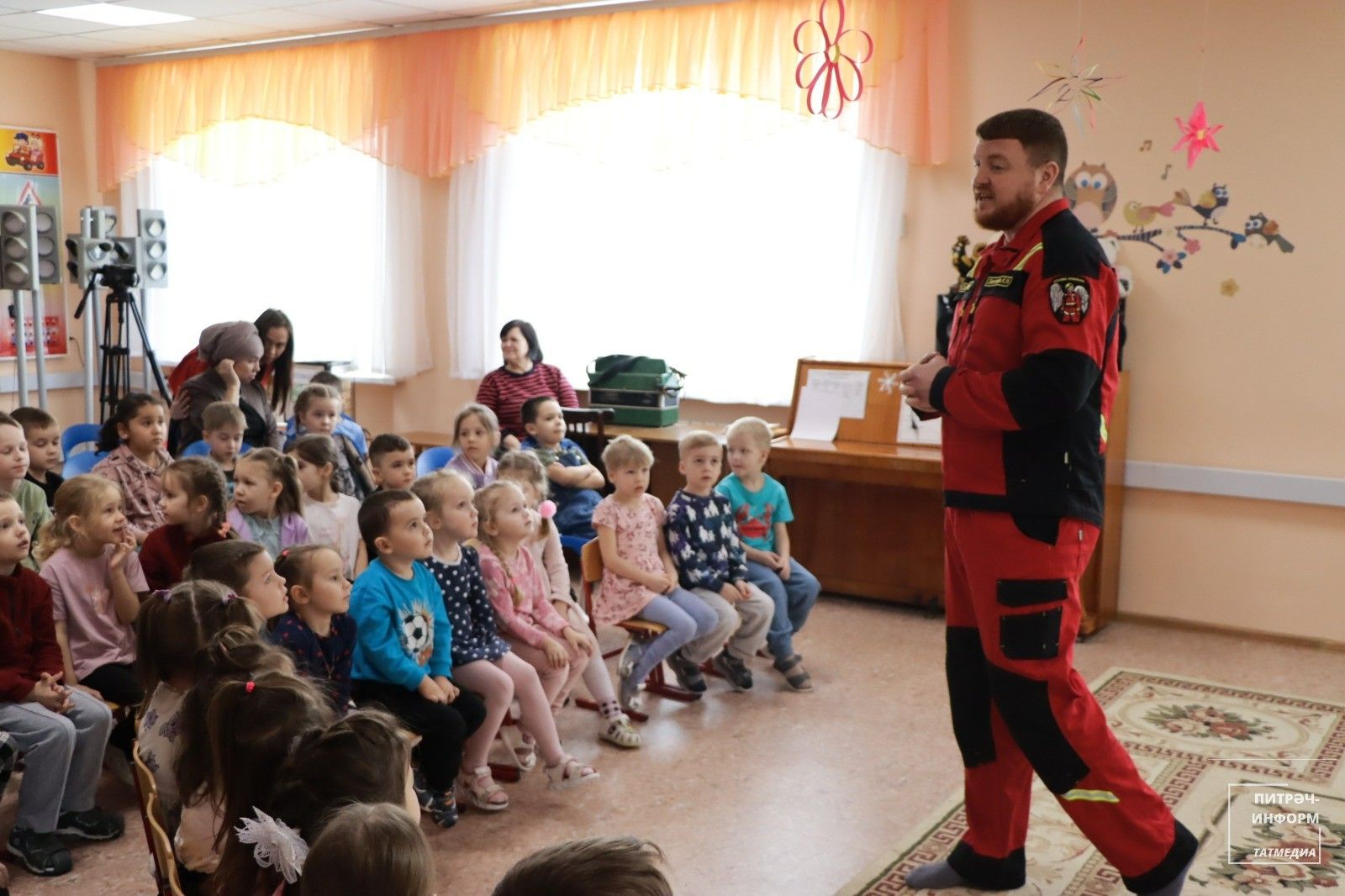 Балалар бакчасында батырлык дәресе