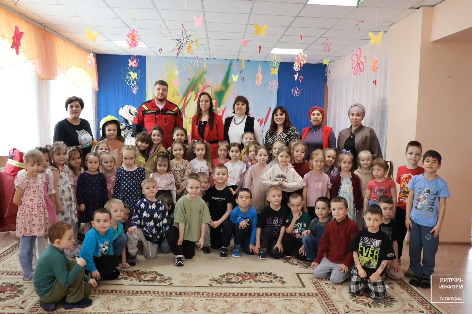 Балалар бакчасында батырлык дәресе