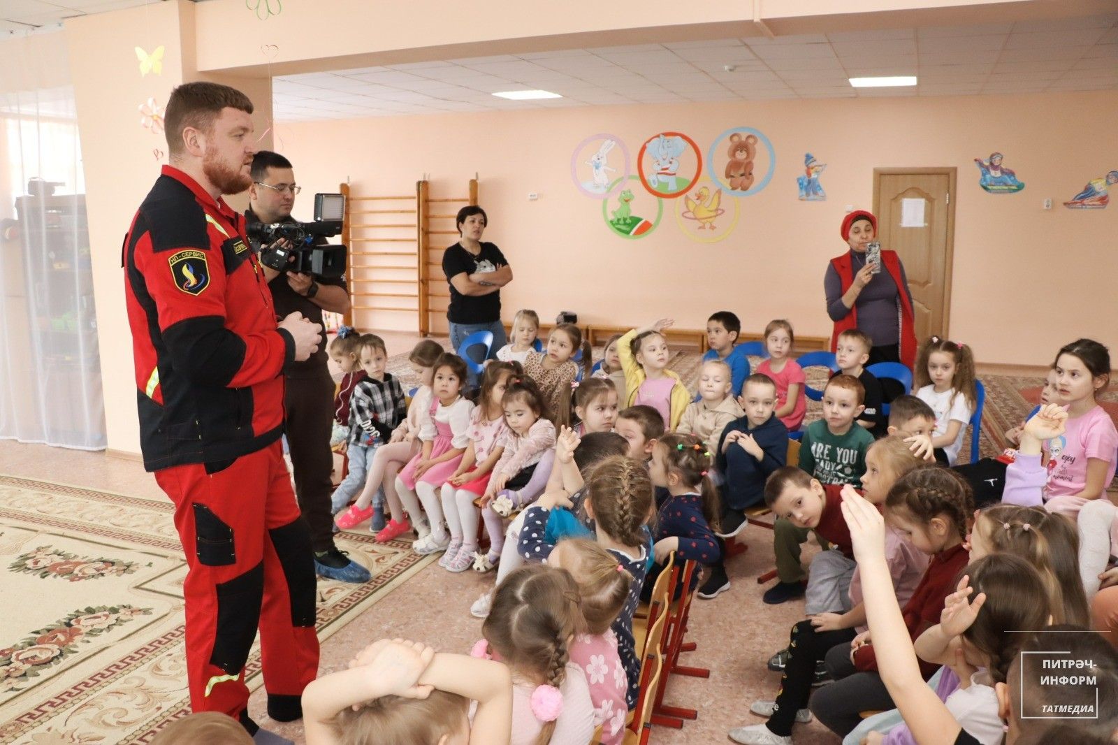 Балалар бакчасында батырлык дәресе