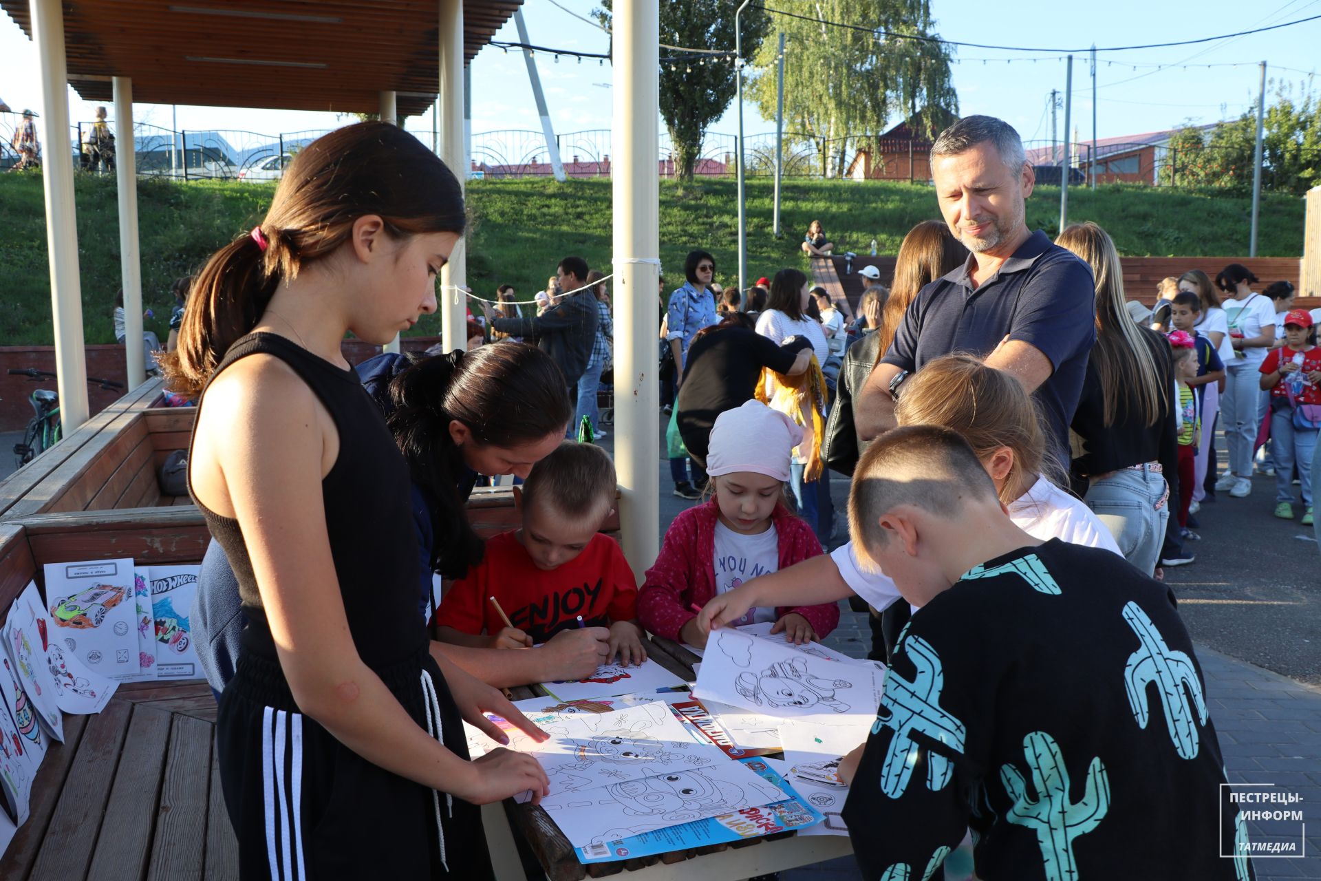 Концертная программа в Детском городке