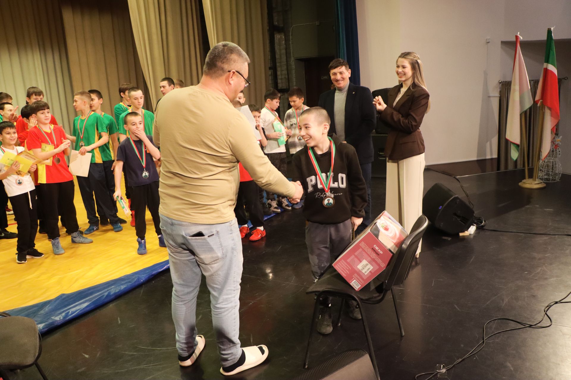 Ленино-Кокушкинода милли көрәш буенча турнир