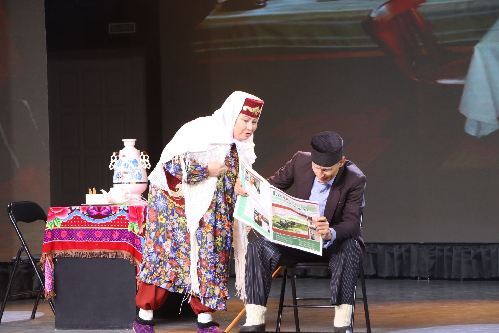 День пожилых людей в Пестрецах