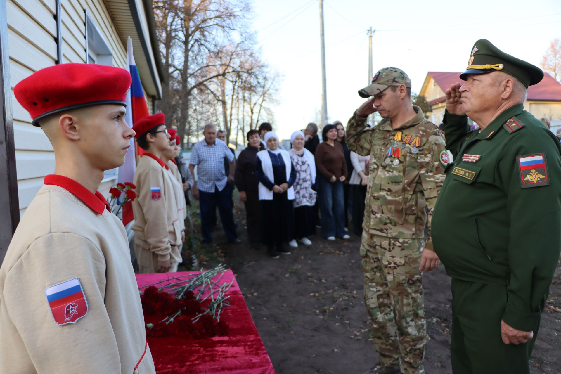 Открытие мемориальных досок