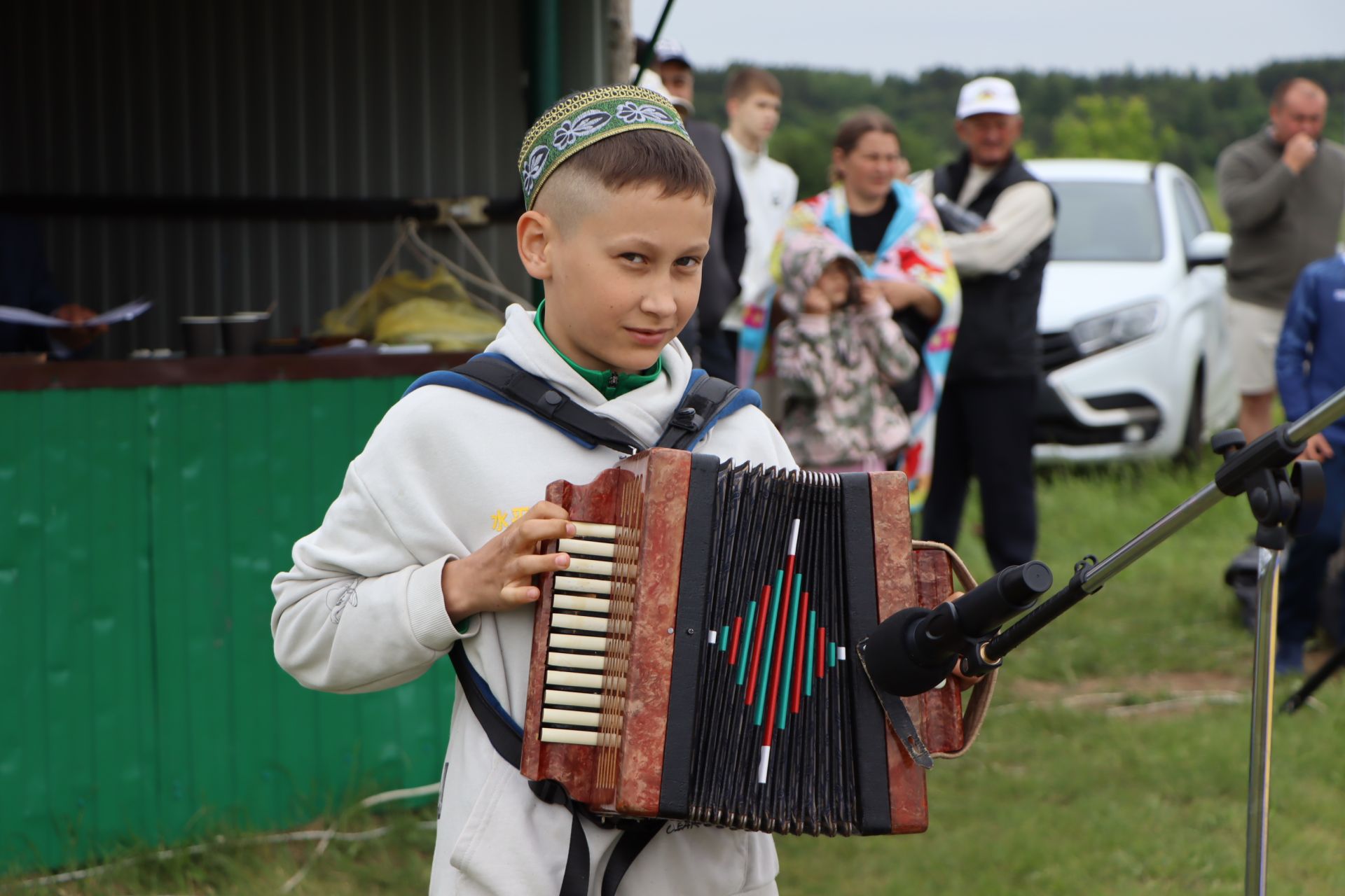 Чытыда мөселман балалар Сабантуе