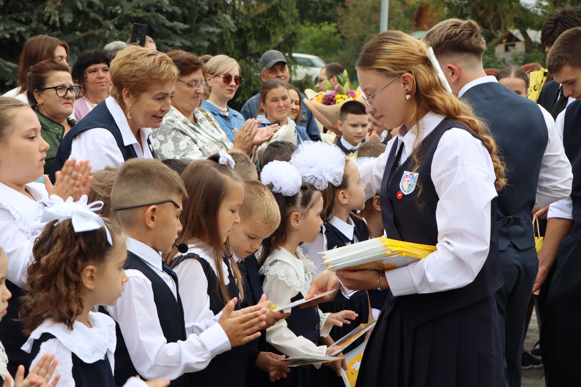 Иске Шигали мәктәбендә Белем көне