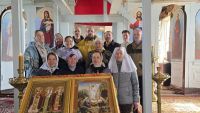 В старинном храме в деревне Люткино совершили Литургию