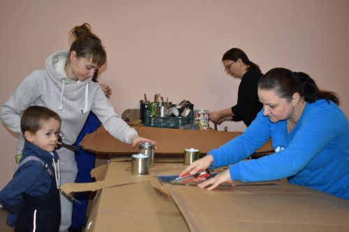 Кощак авылында окоп шәмнәре ясыйлар