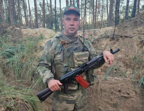 Уроженец села Конь офицер Раиль Нуриев удостоился медали «За отвагу»