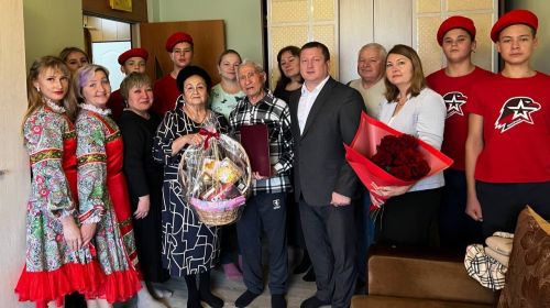Ветерана ВОВ из Пестречинского района поздравили с днем рождения