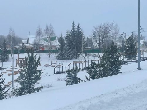Благоустройство парка по нацпроекту завершили в деревне Званка