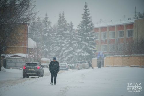 Январь в Татарстане выдастся более снежным, чем обычно