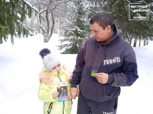 Воспитанники пестречинского детского сада приняли участие в акции по безопасности