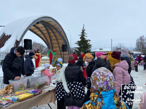 Жители села Богородское отметили Масленицу в лучших традициях