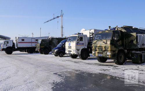 МЧС просит жителей не удивляться скоплению спецтехники