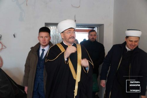 РФ мөселманнары Диния нәзарәте рәисе Питрәч авылындагы мәчеттә булды