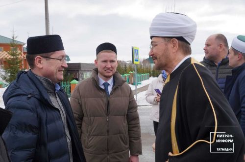 РФ мөселманнары Диния нәзарәте рәисе Питрәч авылындагы мәчеттә булды