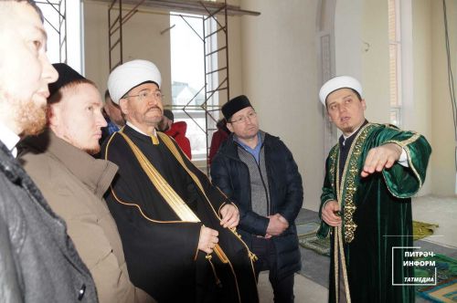 РФ мөселманнары Диния нәзарәте рәисе Питрәч авылындагы мәчеттә булды