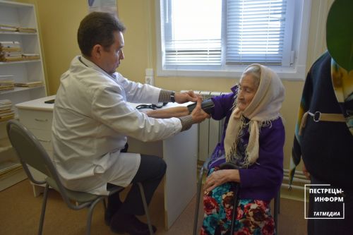 Жители села Чита старше 65 лет прошли плановую диспансеризацию