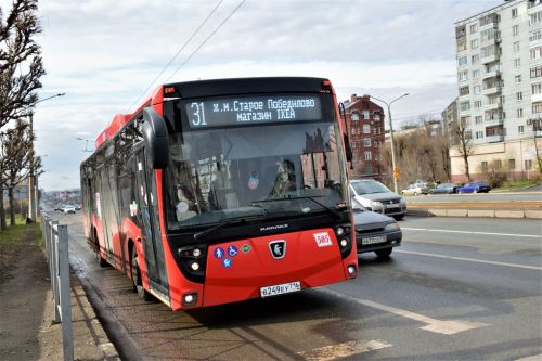 Проезд в одном из автобусов №30 в Казани сделают бесплатным 14 апреля