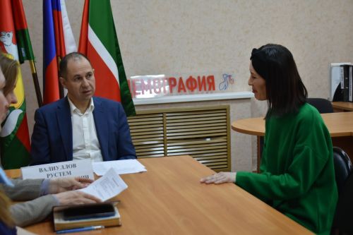 Первый замминистра труда, занятости и соцзащиты РТ провел прием граждан в Пестрецах