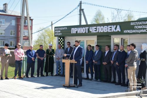 В Пестрецах открыли пункт раздачи бесплатного горячего питания «Приют человека»