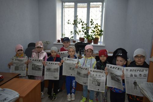 Пестречинские дошколята посетили редакцию