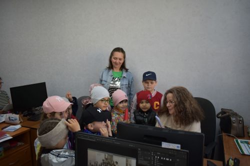 Пестречинские дошколята посетили редакцию