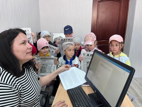 Пестречинские дошколята посетили редакцию