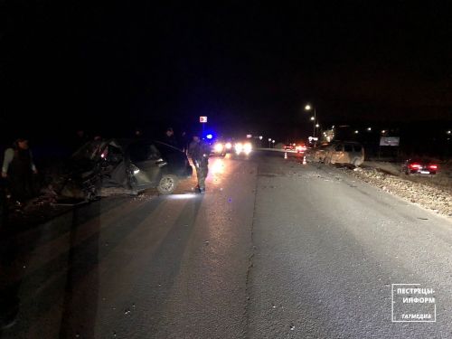 Накануне вечером рядом с селом Пановка произошло ДТП