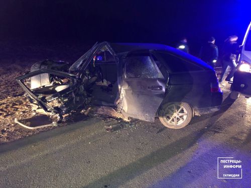 Накануне вечером рядом с селом Пановка произошло ДТП