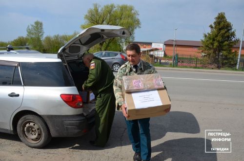 Пестречинцы отправили очередной груз в зону СВО