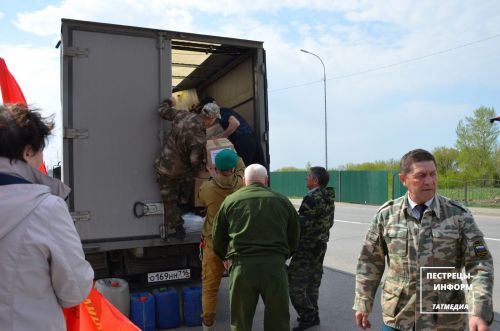 Пестречинцы отправили очередной груз в зону СВО