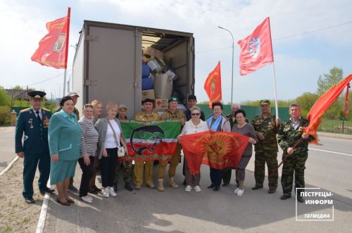Пестречинцы отправили очередной груз в зону СВО