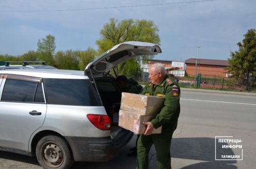 Пестречинцы отправили очередной груз в зону СВО