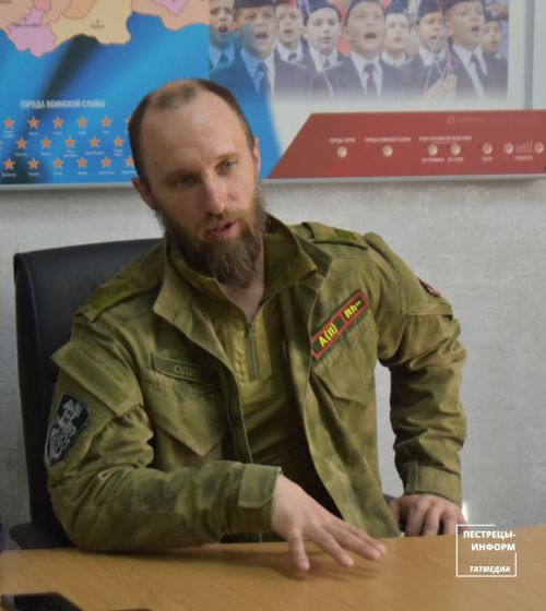 Военнослужащий из Пестречинского района встретился с молодежью