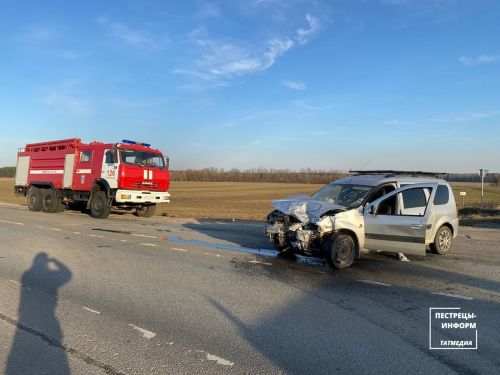 В Пестречинском районе произошло ДТП
