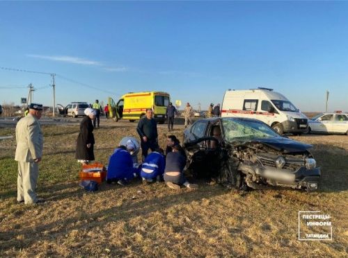 В Пестречинском районе произошло ДТП