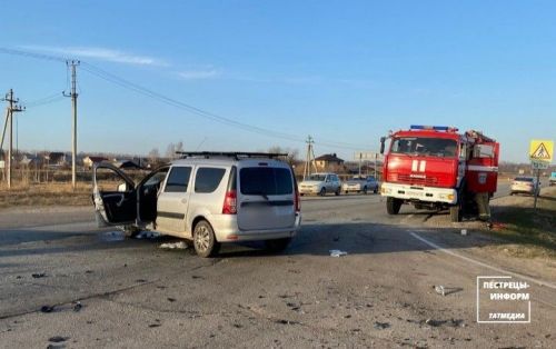 В Пестречинском районе произошло ДТП