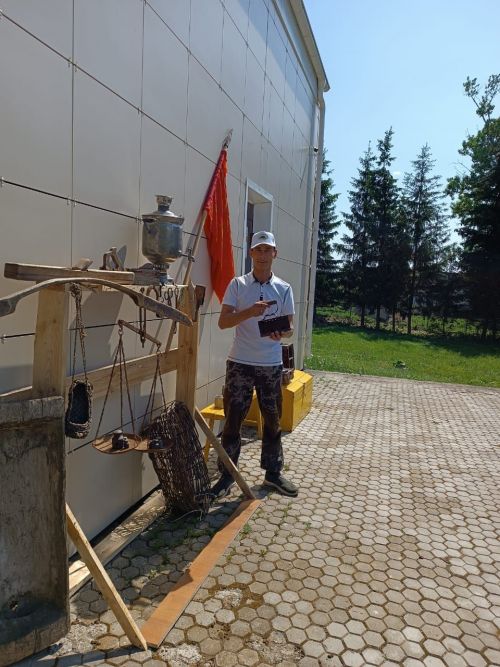 Миннур Шамсутдинов в селе Чита устроили музей на открытом воздухе