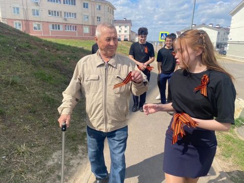 Пестречинцам раздадут более 2000 георгиевских ленточек